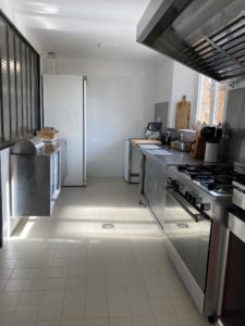 gite de groupe avec cuisine professionnelle