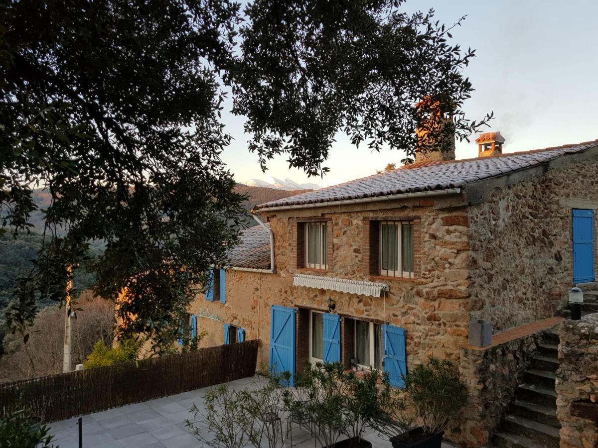 façade des gîtes du Mas Picagnol